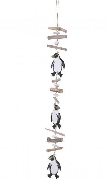 Treibholzkette  Pinguin